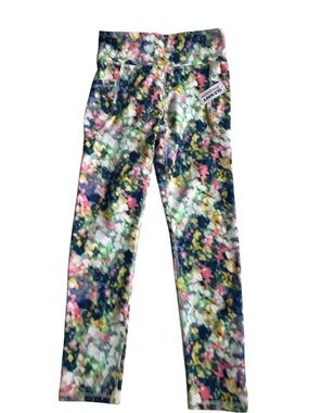 Old Navy High-Waisted PowerSoft 7/8-Length Side-Pocket Leggings Girl L 10-12 New